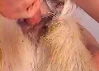 High-quality amateur sex with animals, enjoy